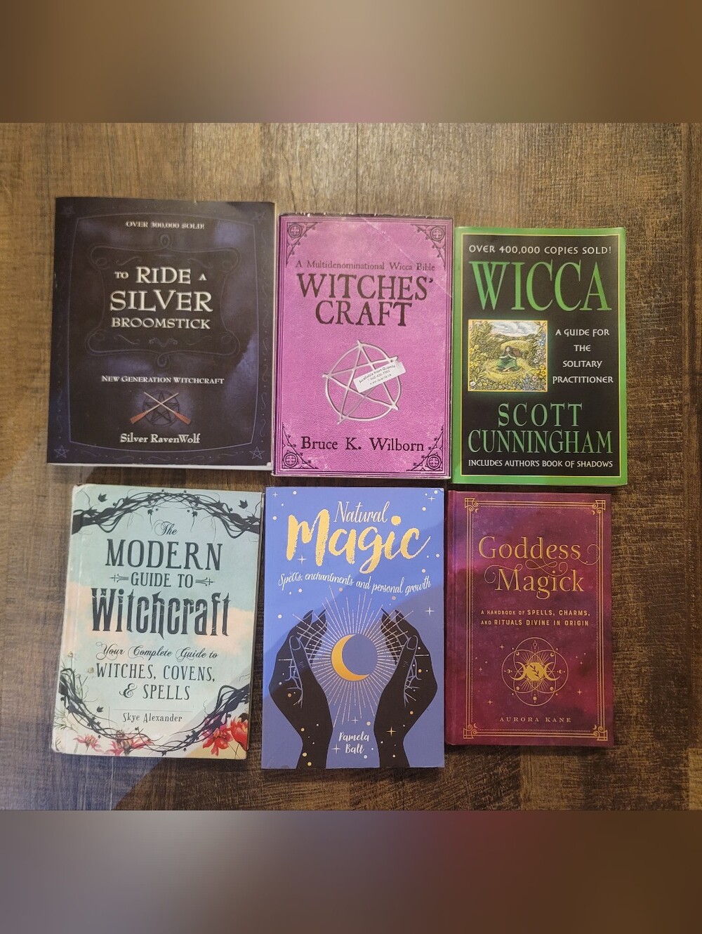 Witchcraft Wicca Book Lot